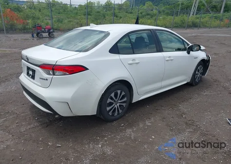 2020 Toyota Corolla Hybrid Le из США, поврежденный, VIN JTDEBRBE7LJ030849